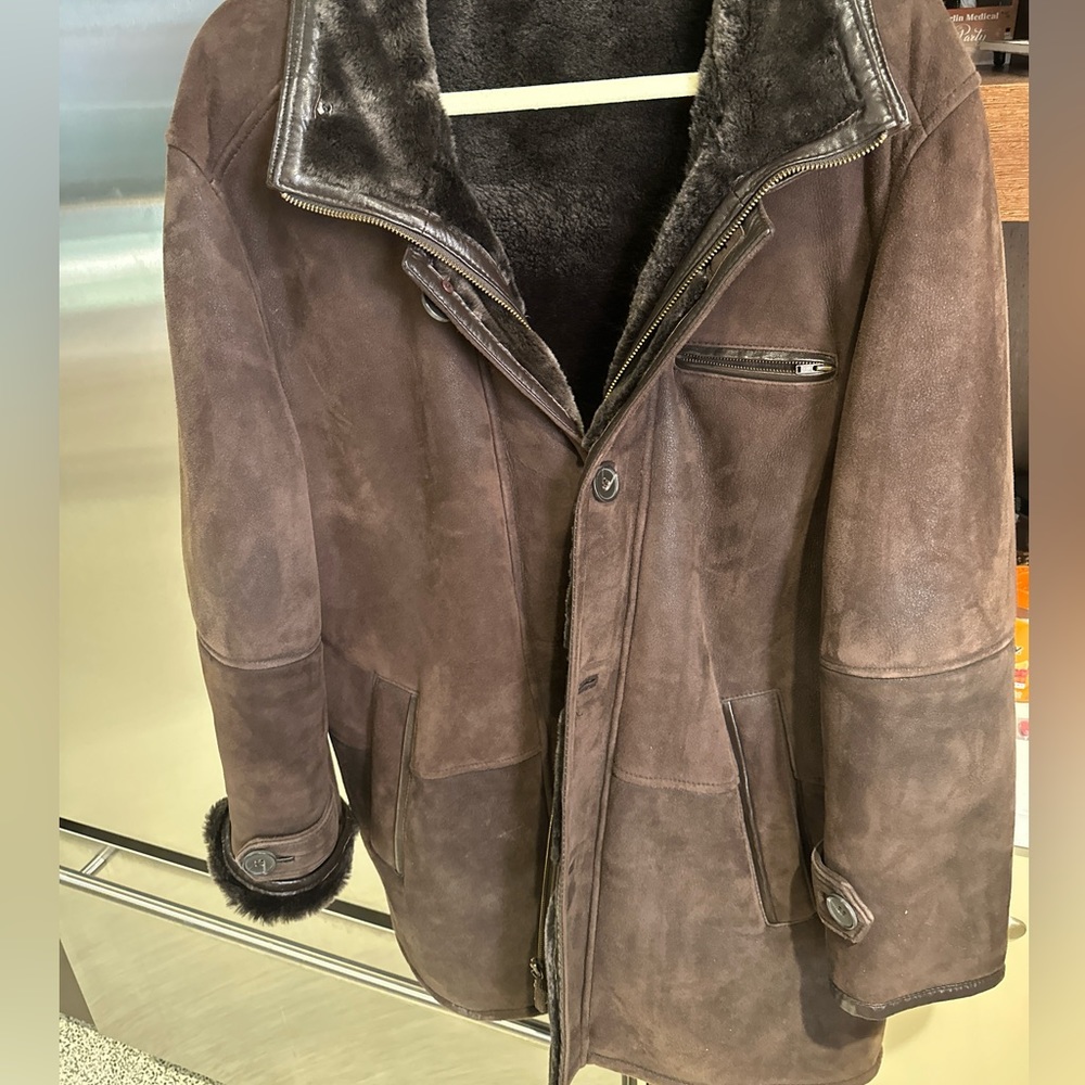 Antonio Bella shearling coat